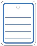 Etiquettes de prix à trou - 35 x 45 mm - Blanc HERMA Lot de 1000 