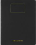Carnet de Notes Uni - 217 x 280 mm - Couverture Carton Noir Student MOLESKINE