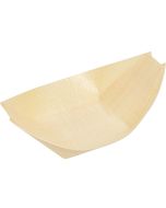 Coupelle Bateau pour Amuse-bouche - 110 x 65 mm : PAP STAR Pure Lot de 50 Visuel