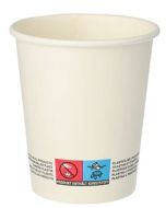 Gobelets jetables en carton - 0,20 L - Blanc PAP STAR To Go