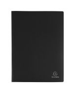 85101E Protège-documents de 200 vues - Noir EXACOMPTA