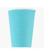 Gobelet en carton Bleu turquoise - 0,2 L PRONAPPE Lot de 15