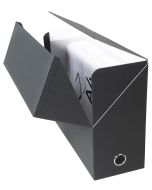 Boîte de classement Papier toilé - Dos 120 mm - Noir EXACOMPTA Image
