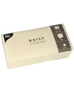 Serviette de table Cocktail - 24 x 24 cm - Crème PAP STAR