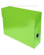 EXACOMPTA : Boîtes de classement vert anis Iderama - Dos 90 mm 89923E