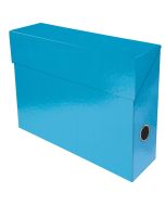 EXACOMPTA : Boîtes de classement Bleu clair Iderama - Dos 90 mm 89927E