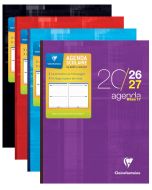 Agenda WHEN 17 2026/2027 - 17 x 22 cm CLAIREFONTAINE 9866C image couverture
