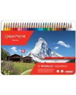 Boite de 30 Crayons de couleurs Prismalo - Aquarelle CARAN D'ACHE