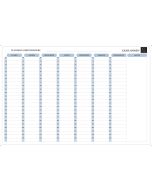 EXACOMPTA : Planning hebdomadaire 7 jours  Exaplanner photo