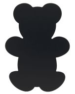 Tableau noir décoratif - Ardoise 400 x 300 mm Ours SECURIT Silhouette Image