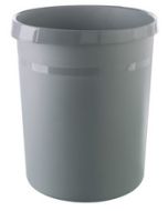 Photo Corbeille à papier 18 litres Gris HAN Grip 18198-19