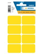 HERMA : Lot de 40 étiquettes adhésives - 26,0 x 40,0 mm - Jaune 3691