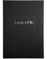 Livre d'Or - Noir 210 x 297 mm LE DAUPHIN