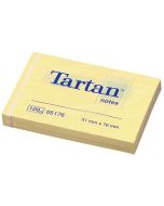Bloc-Notes repositionnables - Jaune - 127 x 76 mm TARTAN Lot de 12 image