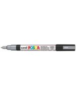 Marqueur peinture Posca PC 3M - Argent : UNI-BALL photo