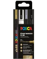 Marqueur peinture - Assortiment POSCA PC1MR Lot de 8