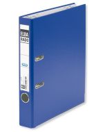 Photo Classeur à levier en PVC - Dos 50 mm - Bleu : ELBA Rado Plast