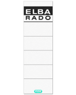 Photo Etiquettes pour dos de classeur - 59 x 190 mm - Blanc : ELBA 100551826
