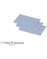 Photo POLLEN : Carte de papier Bleu lavande - Format 70 x 95 mm 11239C