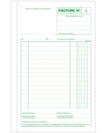 Photo FACTURES Carnet autocopiant Dupli - 210 x 135 mm EXACOMPTA 