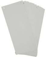 Photo Intercalaires bristol - 240 x 105 mm - Gris EXACOMPTA Image