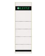 Photo Etiquettes Dos de classeur - 61 x 192 mm - Gris : LEITZ Lot de 10 - 1642-00-85