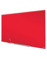 Tableau magnétique en verre - Rouge - 1900 x 1000 mm NOBO Impression Pro Widescreen 85" 1905186