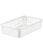 Photo Corbeille de rangement - 170 x 250 x 70 mm - Blanc SMARTSTORE Basket Recycled
