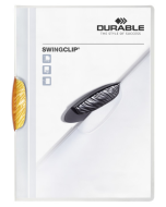 Photo Chemise de présentation A4 à clip - Orange (DURABLE 2260-09)