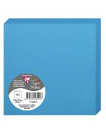 Photo Cartes double en papier - 135 x 135 mm - Bleu Turquoise CLAIREFONTAINE Pollen Lot de 25