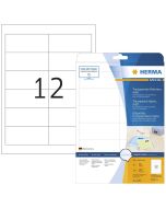 Photo Étiquettes adhésives résistantes - 97 x 42,3 mm - Transparent HERMA