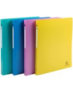 Photo Classeur souple - 4 anneaux de 15 mm - Assortiment EXACOMPTA Forever Young