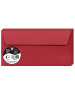 Photo Enveloppe POLLEN Rouge groseille  Format  110 x 220 mm 5585C