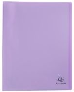 Photo Protège-Documents de 80 Vues - Mauve EXACOMPTA Chromaline Pastel