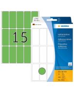 Photo HERMA 2415 : Lot de 480 étiquettes - 20,0 x 50,0 mm - Vert