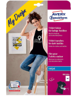 Photo Films transfert T-shirts foncés - Blanc AVERY