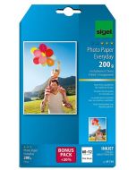 Photo SIGEL IP719  papiers photos Everyday Plus - 10 x 15 cm - 200 g/m²