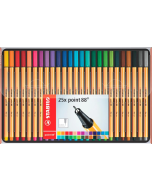 Photo STABILO : 25 stylos-feutres Fineliner point 88 - Assortiment