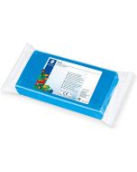 Photo STAEDTLER : Pâte à modeler Plastiline Noris Club - pain de 1 Kg - Bleu 8421-37