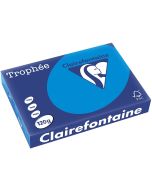 Ramette de papier de 250 feuilles A4 120g - Bleu Turquoise : CLAIREFONTAINE Trophée Visuel