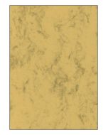 SIGEL DP262 : Lot de 100 feuilles marbrées - Format A4 - Brun sable