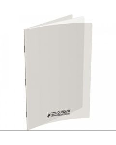 Cahier 96 pages unies - 240 x 320 mm - Polypro Incolore : CONQUERANT