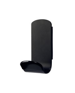 Crochet magnétique pour garde-robe - Noir UNILUX Steely Image