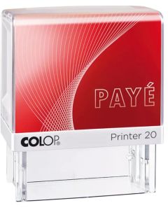 PAYE Tampon automatique COLOP 100662 (Encre Rouge)