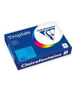 Ramette de papier Trophée de 250 feuilles A4 160g - Bleu Turquoise : CLAIREFONTAINE Image