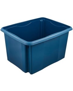 Boîte de rangement Eco-line - 30 litres - Bleu : KEEEPER Emil Eco
