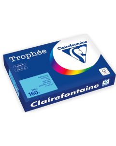 Ramette de papier de 250 feuilles A3 160g - Bleu alizé : CLAIREFONTAINE Trophée Image
