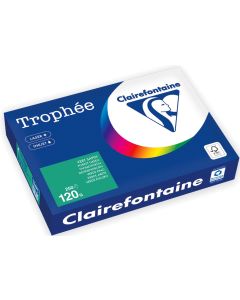 Ramette de papier de 250 feuilles A4 120g - Vert Sapin : CLAIREFONTAINE Trophée Photo