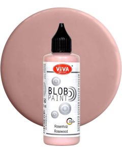 Peinture effet 3D - Blob Paint Modern Pastel - Bois de Rose VIVA