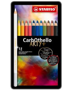Photo Crayons pastel - assortiment 12 couleurs  : STABILO 1412-6
